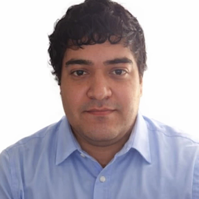 Retrato ilustrado de Ariel Gallardo